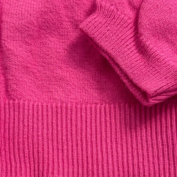 GAP Phoebe Pink Cashsoft Crew Neck Cardigan/NWT/M - Picture 8 of 12